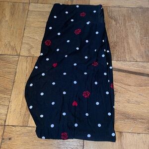 Lularoe heart and rose TC leggings